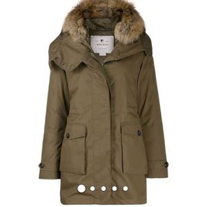 Woolrich hooded parka